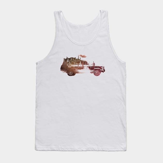 Drive Back Home Tank Top by astronaut